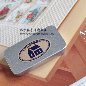 441063日本进口金龟LITTLE HOUSE(小木屋)铅盒装珠针