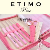 TER-001日本广岛(TULIP)ETIMO系列玫瑰粉色钩针套装