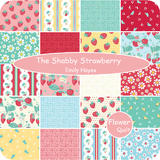 美国PennyRose Fabrics印花布组-The Shabby Strawberry 20色布组