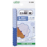 日本可乐牌工具（Clover）拼布缝纫用梅花固定针/扁珠针---31-999