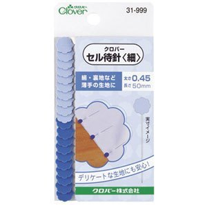 日本可乐牌工具（Clover）拼布缝纫用梅花固定针/扁珠针---31-999