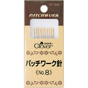日本可乐牌工具（Clover）拼布8号手缝针---57-308