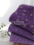 015000041 韩国进口印花布组---紫色情怀之紫色版